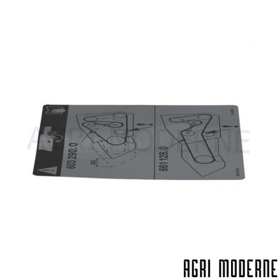PIECES RECOLTE FENAISON CLAAS - Documentation - ETIQUETTE