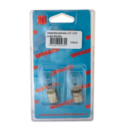 DIVERS FOURNITURES - Signalisation Électricité - HF- 2 LAMPES 12V 21W BA15D