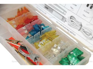 DIVERS FOURNITURES - Signalisation Électricité - Coffret 93 fusibles enfichables