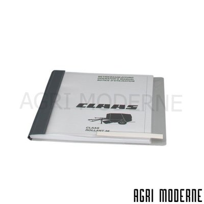 PIECES RECOLTE FENAISON CLAAS - Documentation - MAN UTIL ROLLANT 46