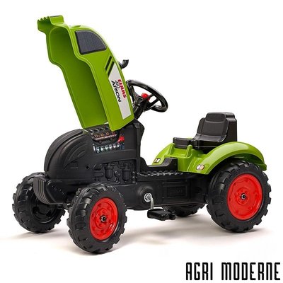 JOUETS / MAQUETTES - Porteur / Tracteurs à pédales - ARION AVEC REMORQUE