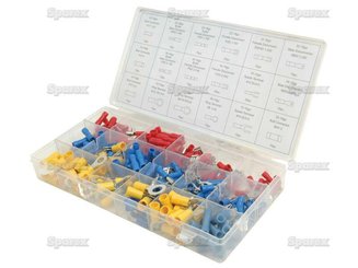 DIVERS FOURNITURES - Signalisation Électricité - Assortiment cosses(x260) pré-isolées