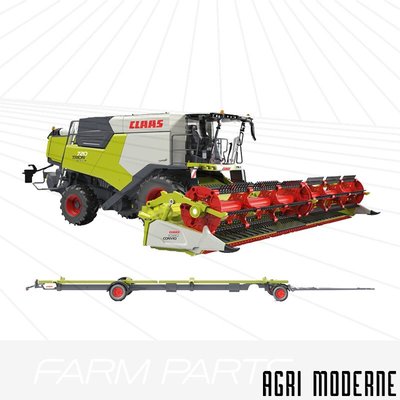 JOUETS / MAQUETTES - Moissonneuses Batteuses - Wiking CLAAS Trion 720 Montana