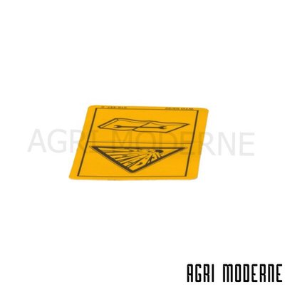 PIECES RECOLTE FENAISON CLAAS - Documentation - AUTOCOLLANTS D'AVERTISSEMENT
