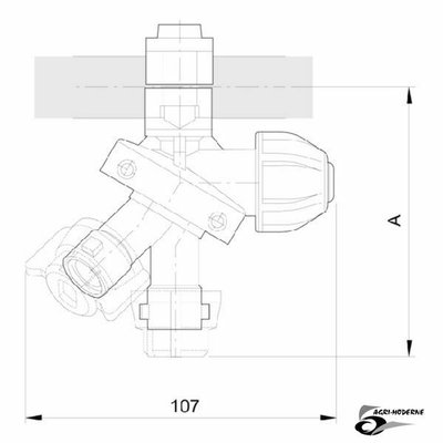PIECES PULVERISATION - Buses et porte buses - PORTE BUSE