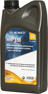 AIR COMPRIME - Accessoire compresseur - HUILE HHP 100 2l
