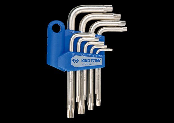 EQUIPEMENT ATELIER - Outils à main - Jeu de 9 clés Torx