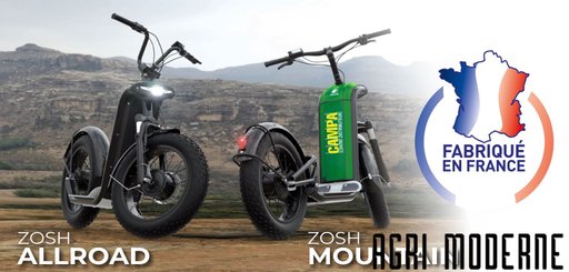 PETIT MATERIEL - Manutention - Trottinette électrique MOUNTAIN ZOSH toute suspendue