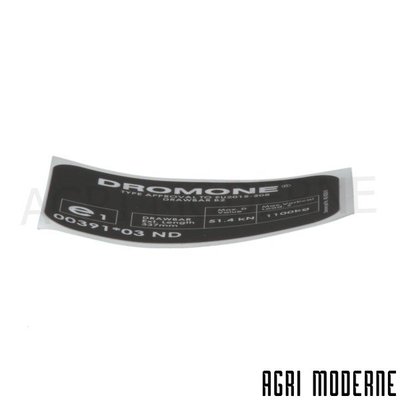 PIECES TRACTEUR CLAAS - OS - ETIQUETTE