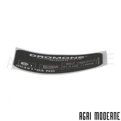 PIECES TRACTEUR CLAAS - OS - ETIQUETTE