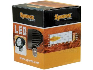 DIVERS FOURNITURES - Signalisation Électricité - Phare trav.rond led 12/24v 900 lumen 12w