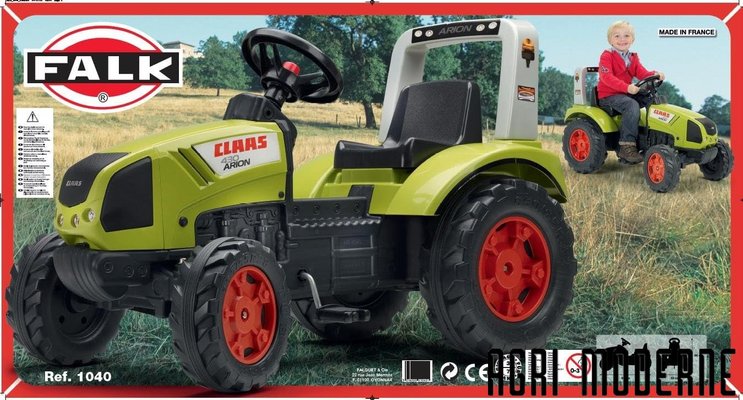 JOUETS / MAQUETTES - Porteur / Tracteurs à pédales - TRACTEUR PEDALES CLAAS ARION 430