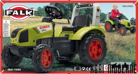 JOUETS / MAQUETTES - Porteur / Tracteurs à pédales - TRACTEUR PEDALES CLAAS ARION 430