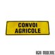 DIVERS FOURNITURES - Signalisation Électricité - Panneau en aluminium CONVOI AGRICOLE1200X400