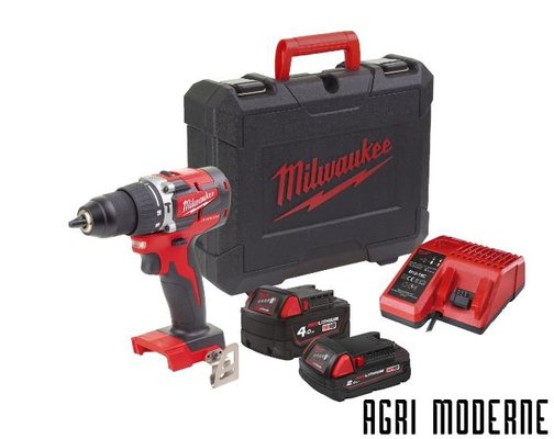 EQUIPEMENT ATELIER - Electroportatif - M18 BLPDRC-402C - Perceuse à percussion BRUSHLESS,18V, 4,0 Ah , 60 Nm