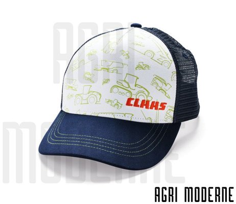 PIECES RECOLTE FENAISON CLAAS - Merchandising - Casquette bleu, enfants