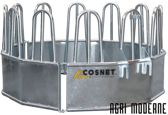 PETIT MATERIEL - Abreuvoirs et accessoires  - RATELIER CIRCULAIRE 2.30M 12 PLACES 