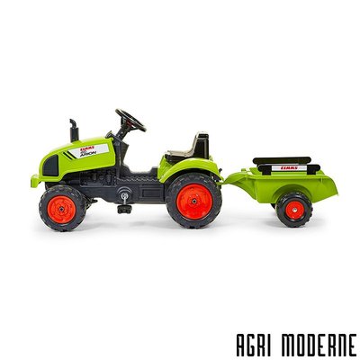JOUETS / MAQUETTES - Porteur / Tracteurs à pédales - ARION AVEC REMORQUE