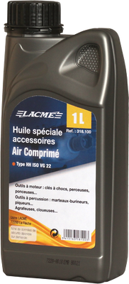 AIR COMPRIME - Accessoire compresseur - HUILE SPECIALE 'ACCESSOIRES'1l
