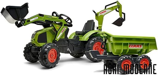 JOUETS / MAQUETTES - Porteur / Tracteurs à pédales - JOUET AXOS+PELLE+EXCAVATICE+PE