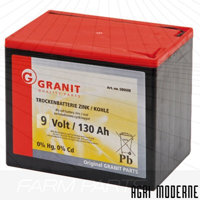 CLÔTURES ELECTRIQUES - Accus, piles, panneaux - PILE CLOTURE 9V 130AH