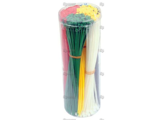 DIVERS FOURNITURES - Libre Service - Agripak 600 colliers,2.5x200mm,6 couleurs