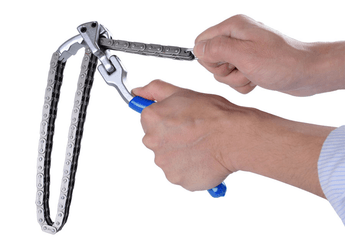 EQUIPEMENT ATELIER - Outils à main - Clé filtre à chaine résistante 60-160