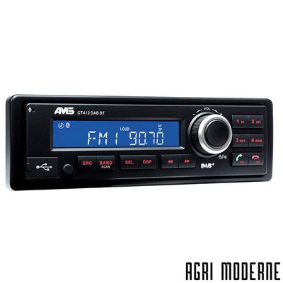 GUIDAGE & DIGITAL - Accessoires - Autoradio châssis court (9cm) avec Bluetooth, USB, Aux-in et micro intégré.