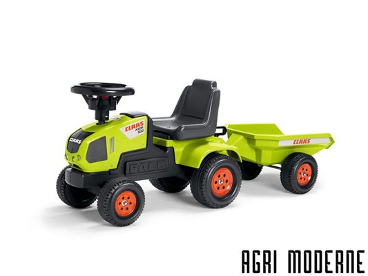 PIECES RECOLTE FENAISON CLAAS - Merchandising - modele AXOS 310 voiture+ la remorque, F