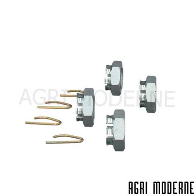 PIECES RECOLTE FENAISON CLAAS - Divers accessoires - JEU D'ECROUS CRENELES