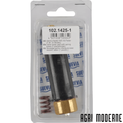 MANUTENTION ELEVAGE - ELEVAGE - Soupape partie inferieure avec, ressort, laiton (1 pce/blister)
