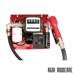 DIVERS FOURNITURES - Stockage Carburant - Pompe � gasoil 230V 60L/min avec pistolet automatique/volucompteur/filtre - station murale