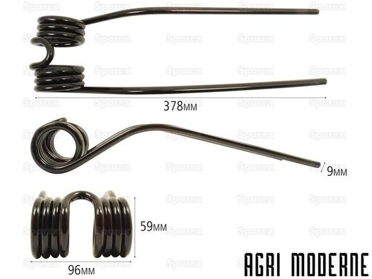 PIECES RECOLTE FENAISON AUTRE MARQUE - DEUTZ-FAHR - Dent pour Fahr = 1-1043-030-107.00