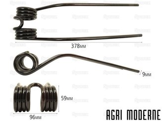 PIECES RECOLTE FENAISON AUTRE MARQUE - DEUTZ-FAHR - Dent pour Fahr = 1-1043-030-107.00
