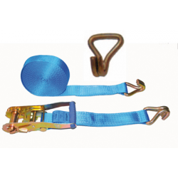 DIVERS FOURNITURES - Signalisation Électricité - SANGLE ARRIMAGE BLEUE 9M RR7.5T