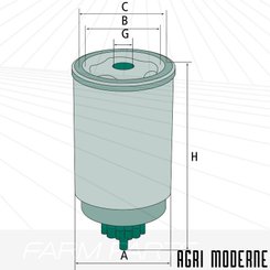 PIECES TRACTEUR AUTRE MARQUE - Filtration - FILTRE GO
