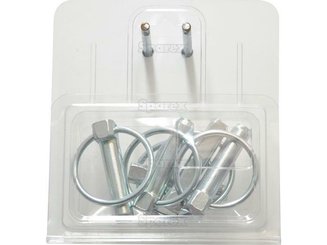 DIVERS FOURNITURES - Attelage (Conso) - Agripak 5 goupilles clips 11mm (rondes)