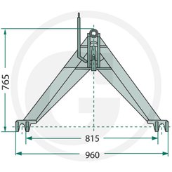 DIVERS FOURNITURES - Attelage (Conso) - ATTELAGE TRIANGULAIRE