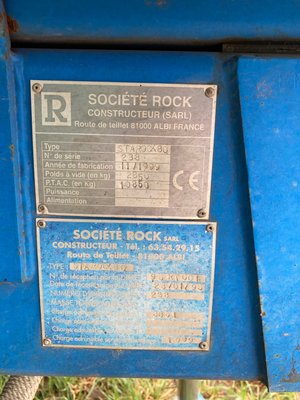 Benne agricole Rock STAROCK 80