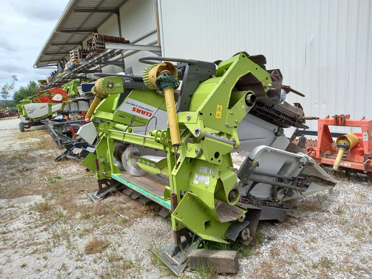 Cueilleur pour moissonneuse batteuse Cueilleur pour moissonneuse batteuse Claas CONSPEED 6.80