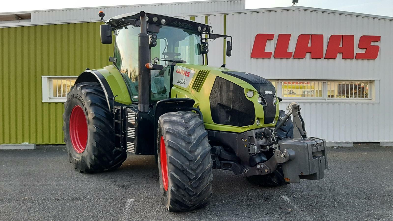 Tracteur agricole Tracteur agricole Claas AXION 840 CEBIS T4
