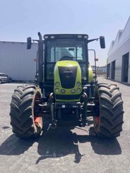 Tracteur agricole Claas ARES 657 ATZ - 1