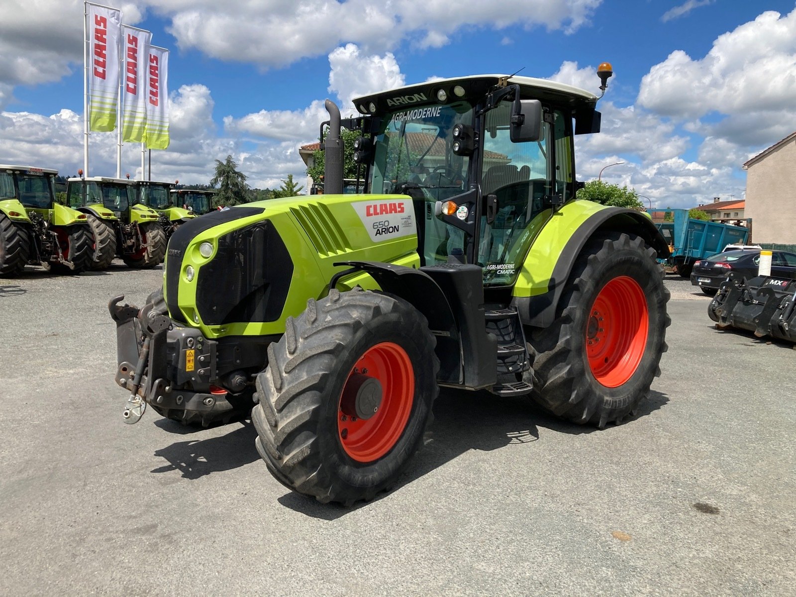 Tracteur agricole Tracteur agricole Claas ARION 650 CMATIC