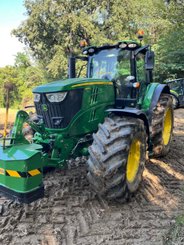 Tracteur agricole John Deere 6195 M - 1