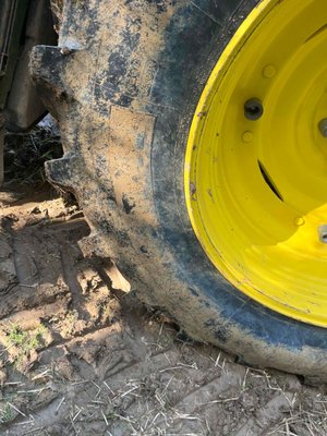 Tracteur agricole John Deere 6195 M