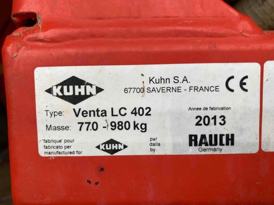 Combiné de semis Kuhn HR 404D + VENTA LC 402
