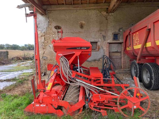 Combiné de semis Kuhn HR 404D + VENTA LC 402