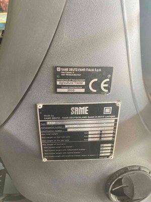 Tracteur agricole Same IRON 130